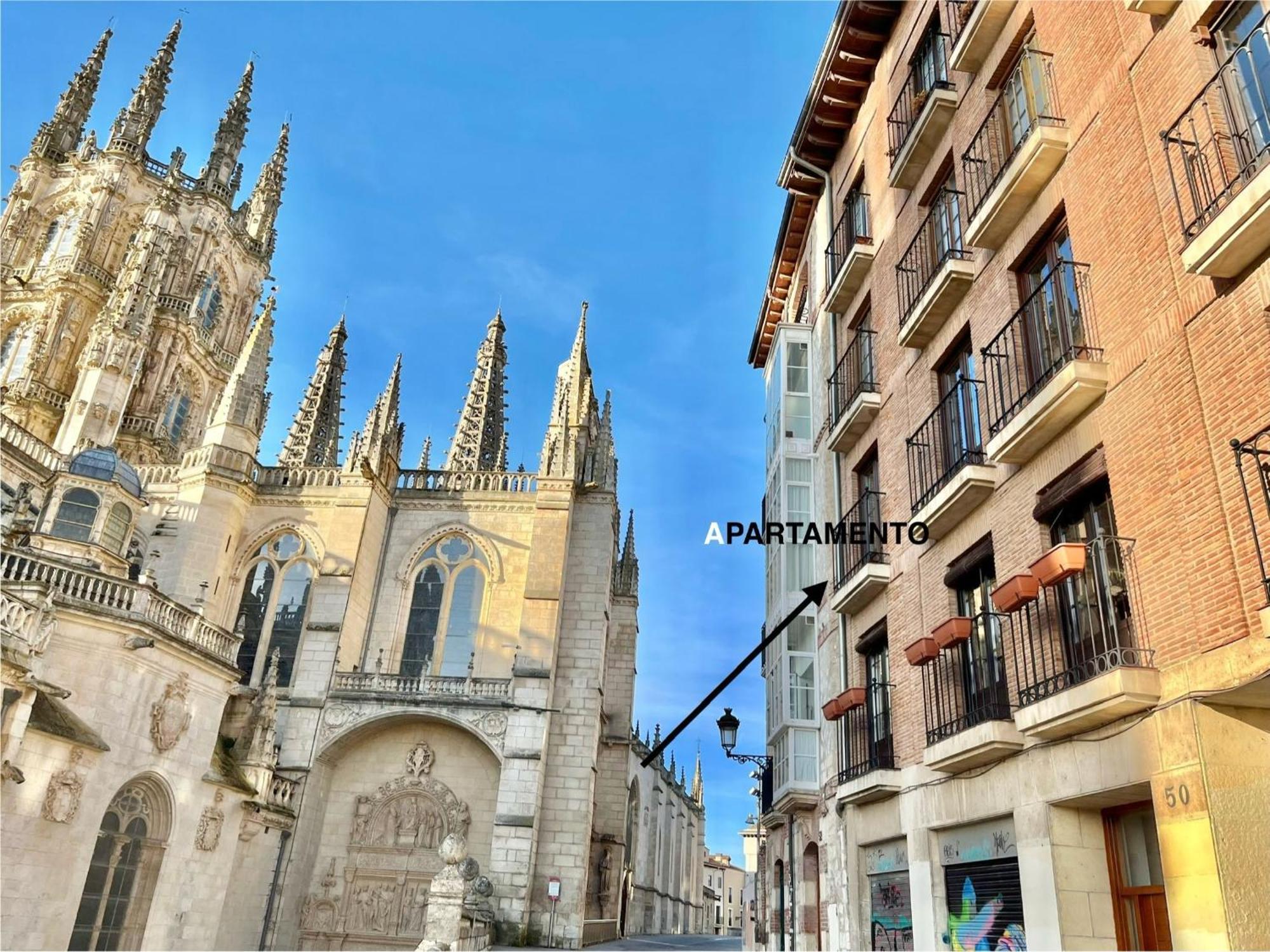 Ferienwohnung Acariciando La Catedral Vista Espectacular Burgo Exterior foto